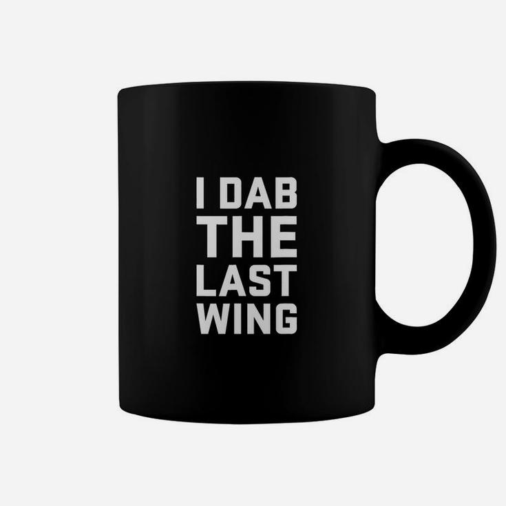 I Dab The Last Wing Funny Hot Spicy Chicken Wing Coffee Mug
