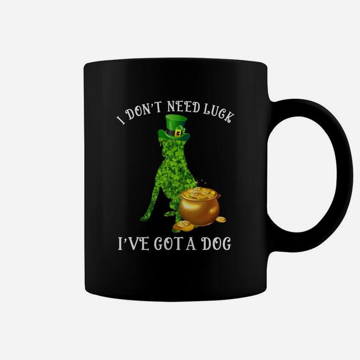 I Do Not Need Luck I Have Got A Boxer Shamrock St Patricks Day Dog Lovers Coffee Mug
