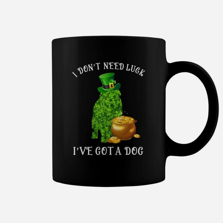 I Do Not Need Luck I Have Got A Newfoundland Shamrock St Patricks Day Dog Lovers Coffee Mug
