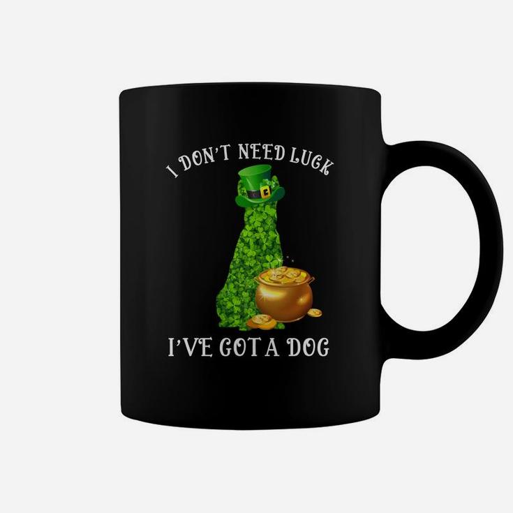 I Do Not Need Luck I Have Got An Australian Cattle Dog Shamrock St Patricks Day Dog Lovers Coffee Mug