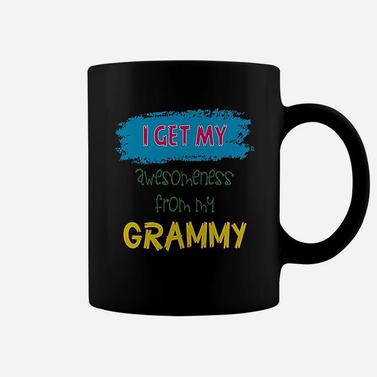 I Get My Awesomeness From Grammy Grandmother Coffee Mug
