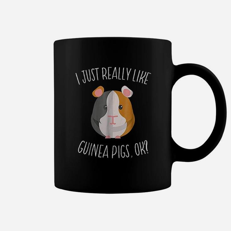 I Just Really Like Guinea Pigs Guinea Pig Lover Gifts Coffee Mug