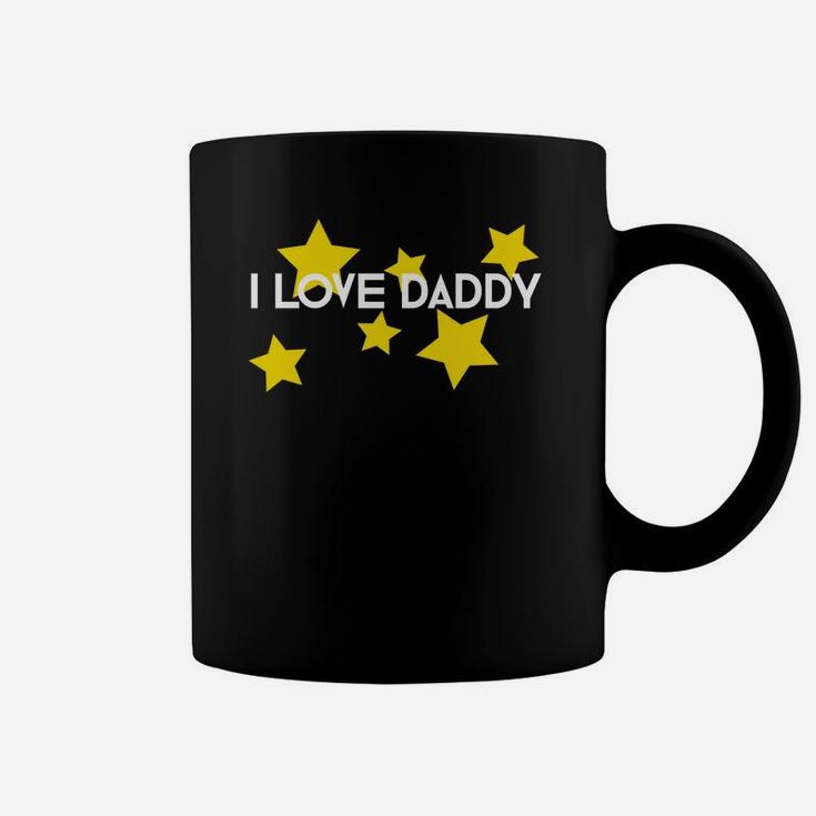 I Love Daddy Men Women Dad Fathers Day Gift Coffee Mug