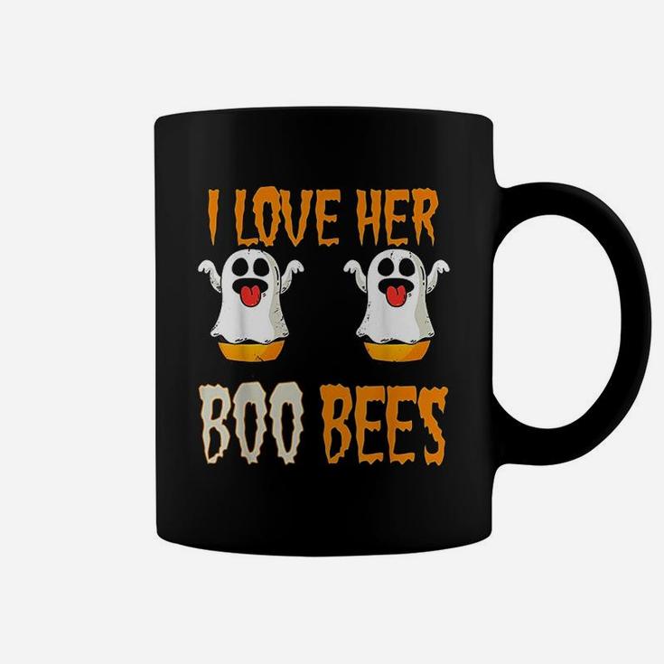 I Love Her Boo Bees Matching Couples Halloween Costume Coffee Mug