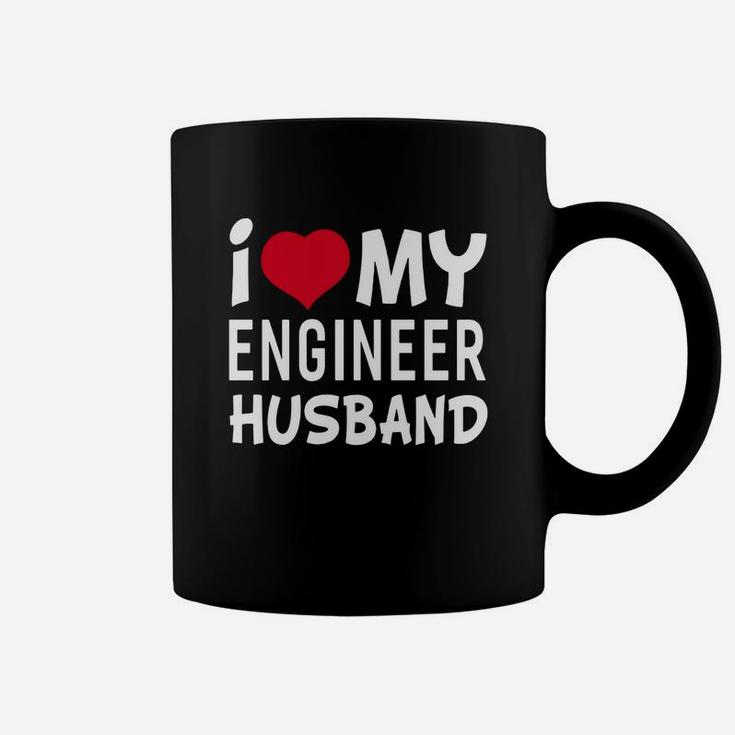 I Love My Engineer Husband T-shirt Women's Shirts Coffee Mug