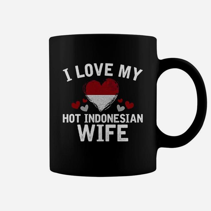 I Love My Hot Indonesian Wife Xmas Gift Coffee Mug