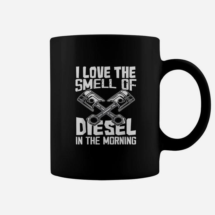 I Love The Smell In The Morning Funny Truck Driver Coffee Mug
