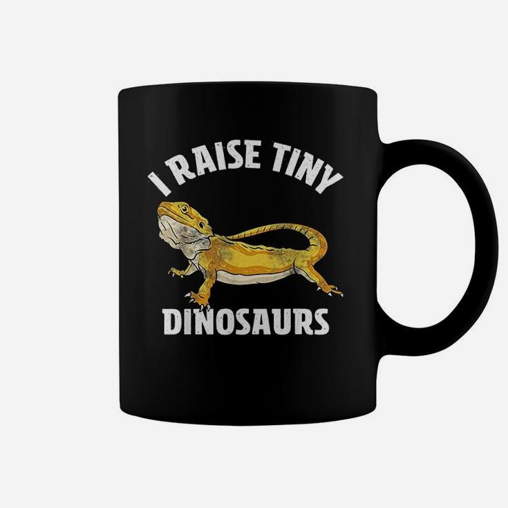 I Raise Tiny Dinosaurs Bearded Dragon Mom Dad Coffee Mug