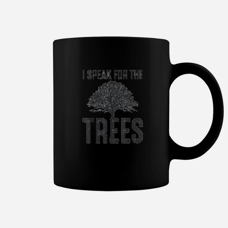 I Speak For The Trees Earth Day Climate Change Coffee Mug
