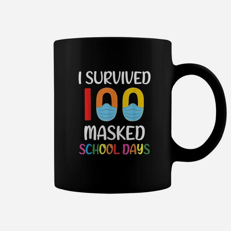 I Survived 100 School Days Gift For Teacher Coffee Mug