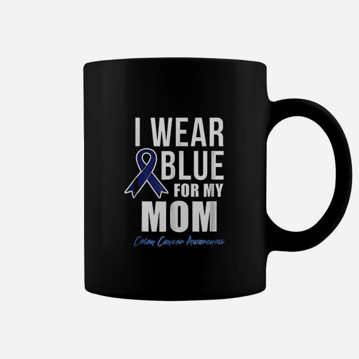 I Wear Blue For My  Mom Coffee Mug