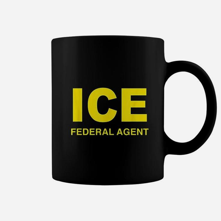 Ice Halloween Costume Federal Agent Police Immigration Coffee Mug