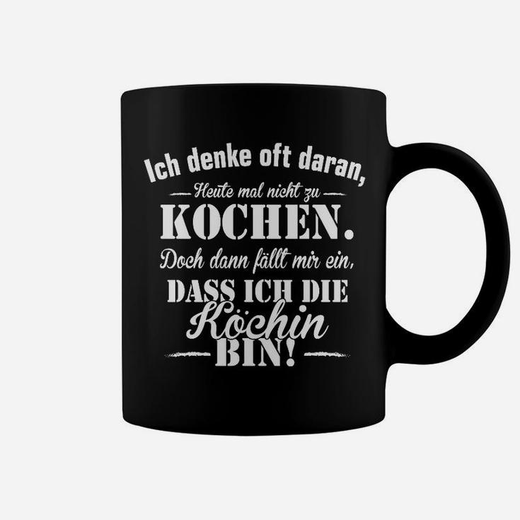 Ich bin die Köchin Tassen, Lustiges Design für Hobbyköche