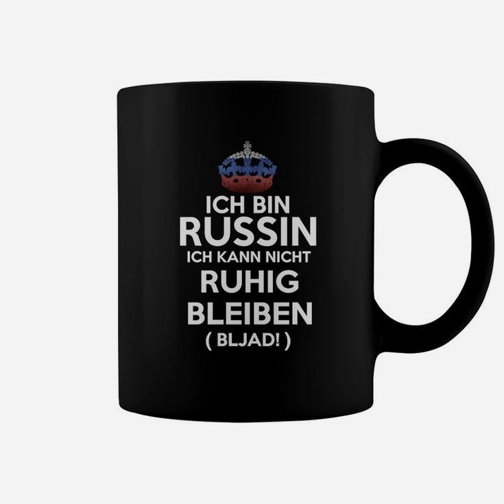 Ich Bin Russin Humorvolles Statement Tassen für Damen