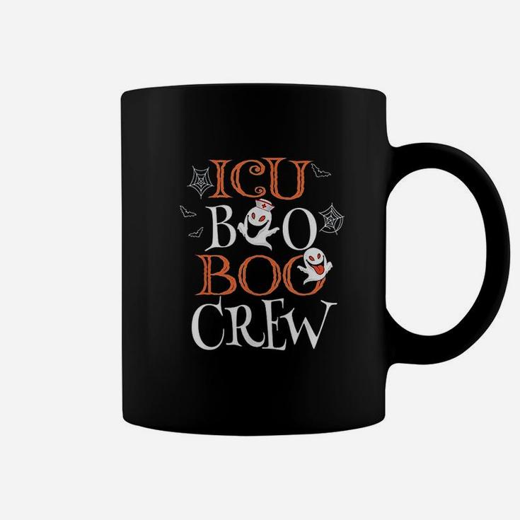Icu Nicu Nurse Halloween Crew Funny Ghost Outfit Coffee Mug