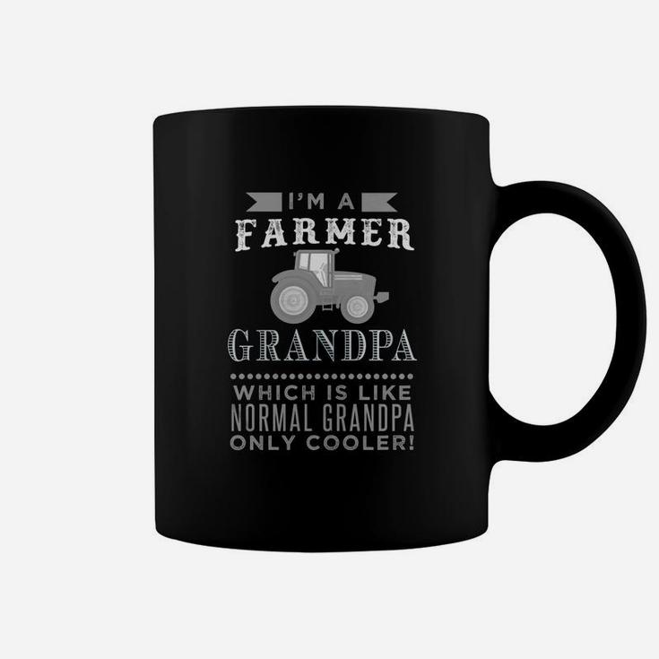 I'm A Farmer Grandpa Jobs Gift Ideas T Shirt Coffee Mug