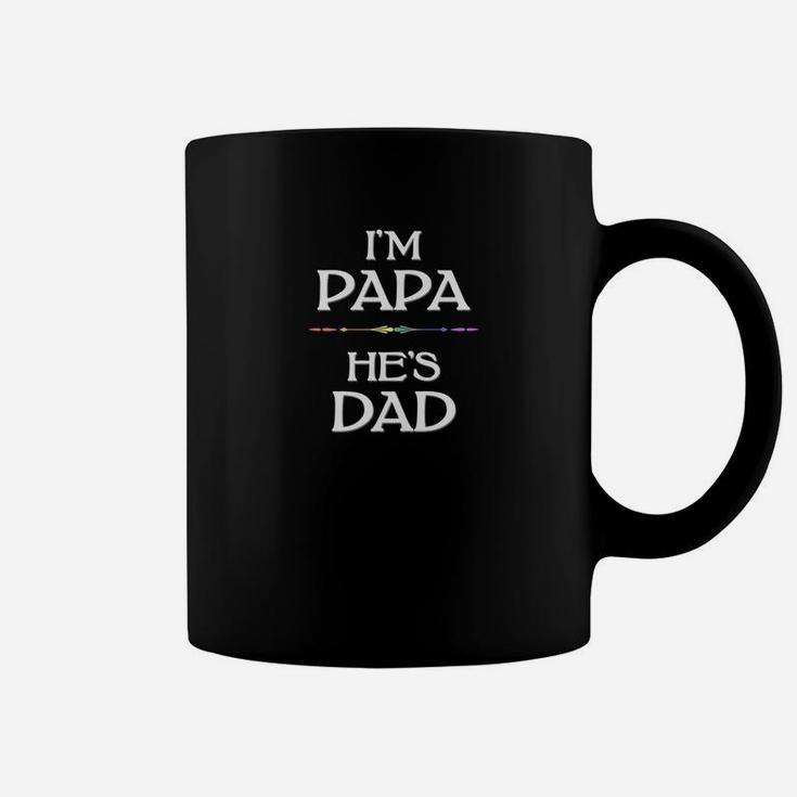 Im Papa Hes Dad Lgbt Gay Fathers Coffee Mug