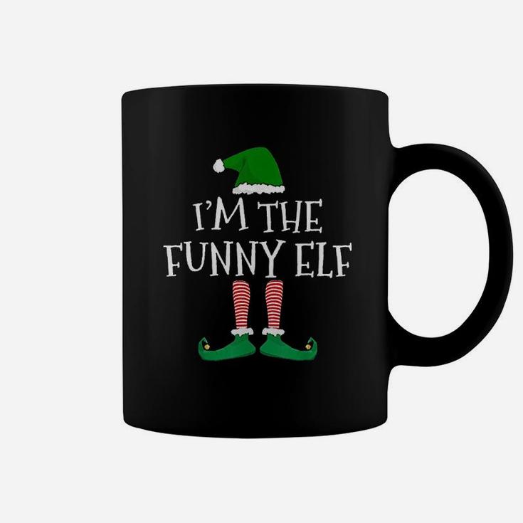 I'm The Funny Elf Matching Family Christmas Coffee Mug