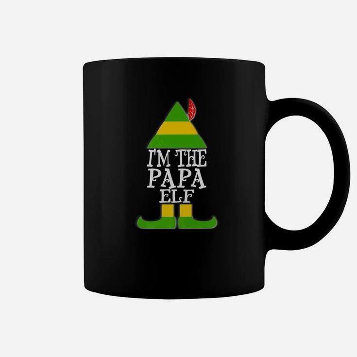 Im The Papa Elf Father Christmas Holiday Funny Dad Coffee Mug