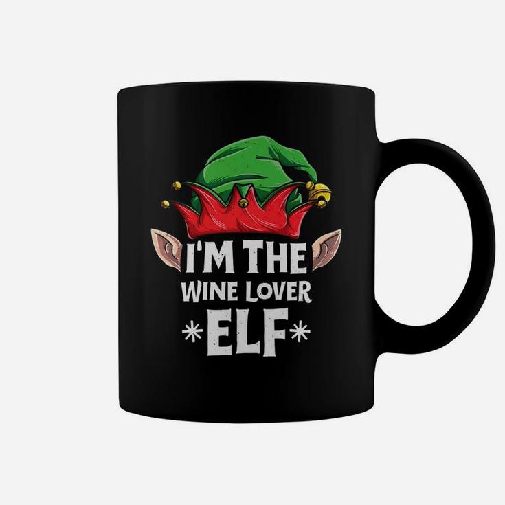 Im The Wine Lover Elf Christmas Family Matching Tee Coffee Mug