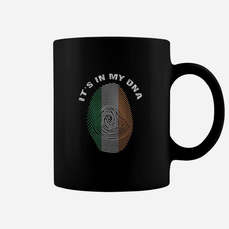 Irish Fingerprint It Is In My Dna Ireland Coffee Mug