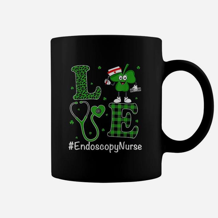 Irish Nurse St Patricks Day Love Endoscopy Nurse Life Coffee Mug