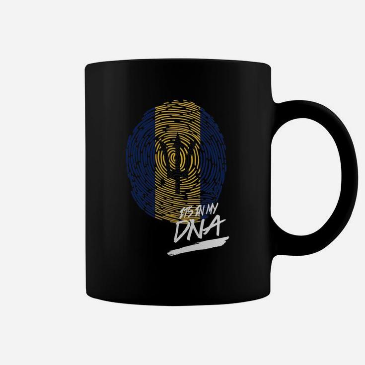 It Is In My Dna Barbados Baby Proud Country Flag Coffee Mug