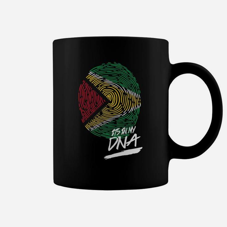 It Is In My Dna Guyana Baby Proud Country Flag Coffee Mug
