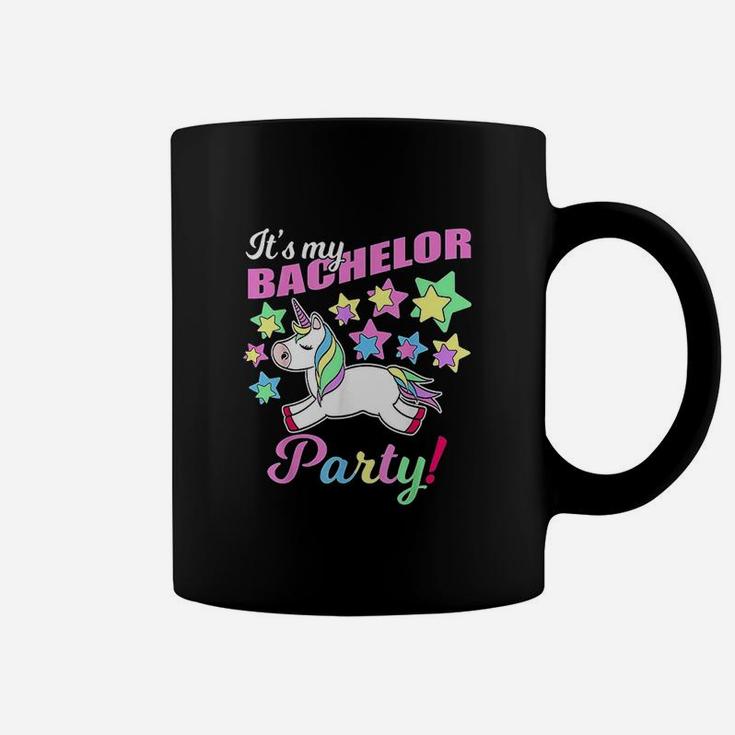 Its My Bachelor Party Unicorn Funny Marriage Party Coffee Mug