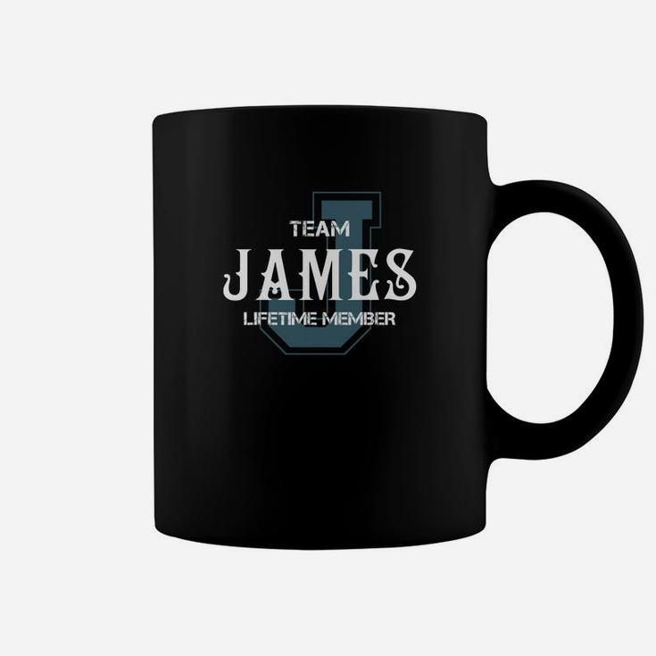 James Shirts - Team James Lifetime Member Name Shirts Coffee Mug