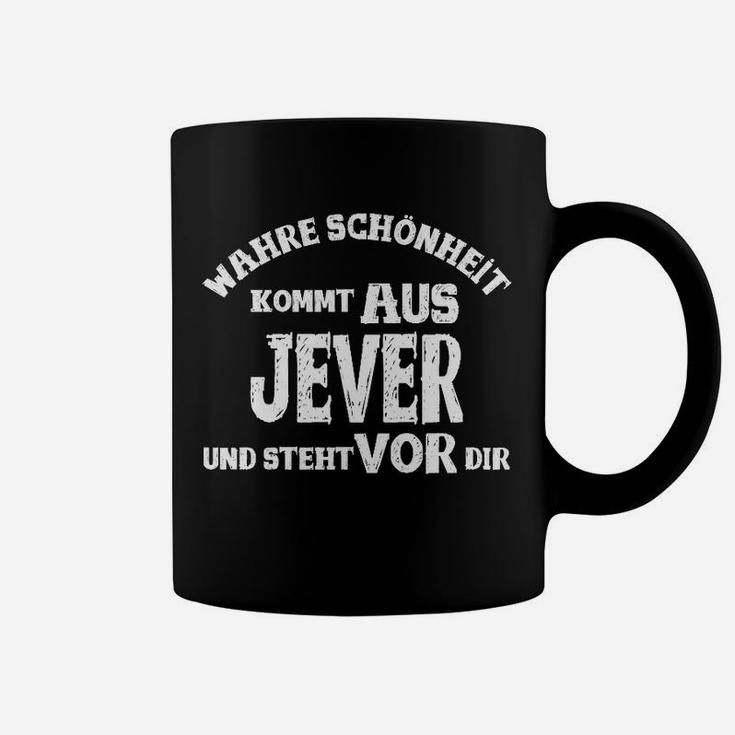 Jever Wahre Schönheit Schwarzes Tassen, Lustiges Statement Tee