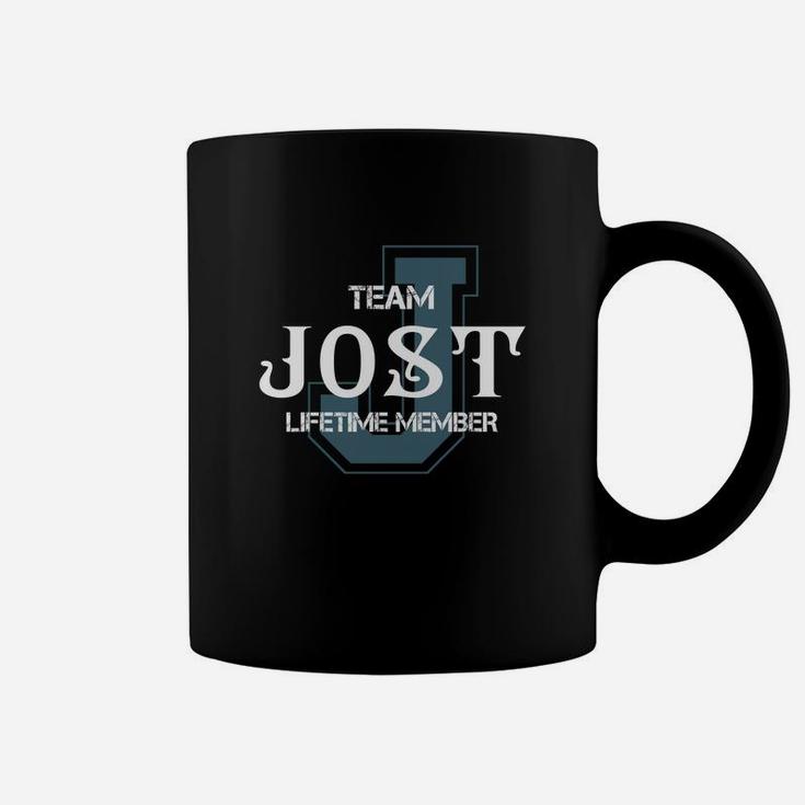 Jost Shirts - Team Jost Lifetime Member Name Shirts Coffee Mug