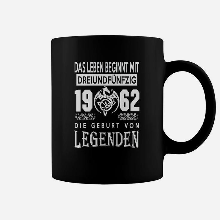 Jubiläum Tassen Leben Beginnt bei 50 - 1962 Legenden, Geburtstag Tee