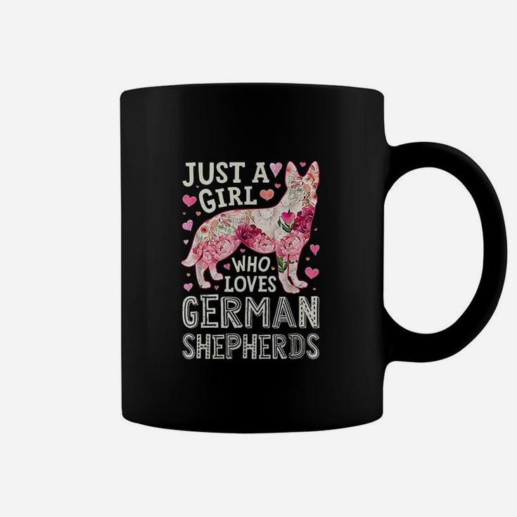 Just A Girl Who Loves German Shepherds Dog Coffee Mug