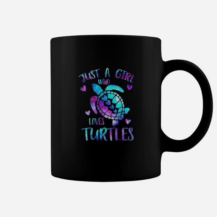 Just A Girl Who Loves Turtles Galaxy Space Coffee Mug