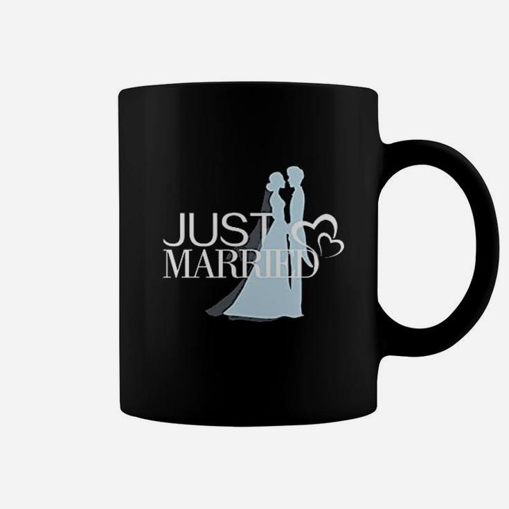 Just Married Gift For Couples Wedding Anniversary Newlywed Coffee Mug