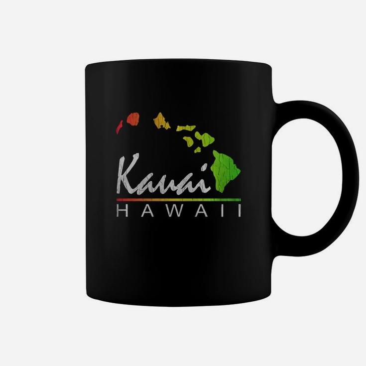Kauai Hawaii distressed Vintage Look Coffee Mug