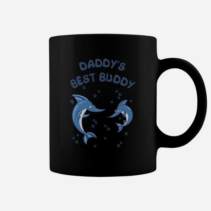 Kids Cute Boys Daddys Best Buddy Kids Shirt Coffee Mug
