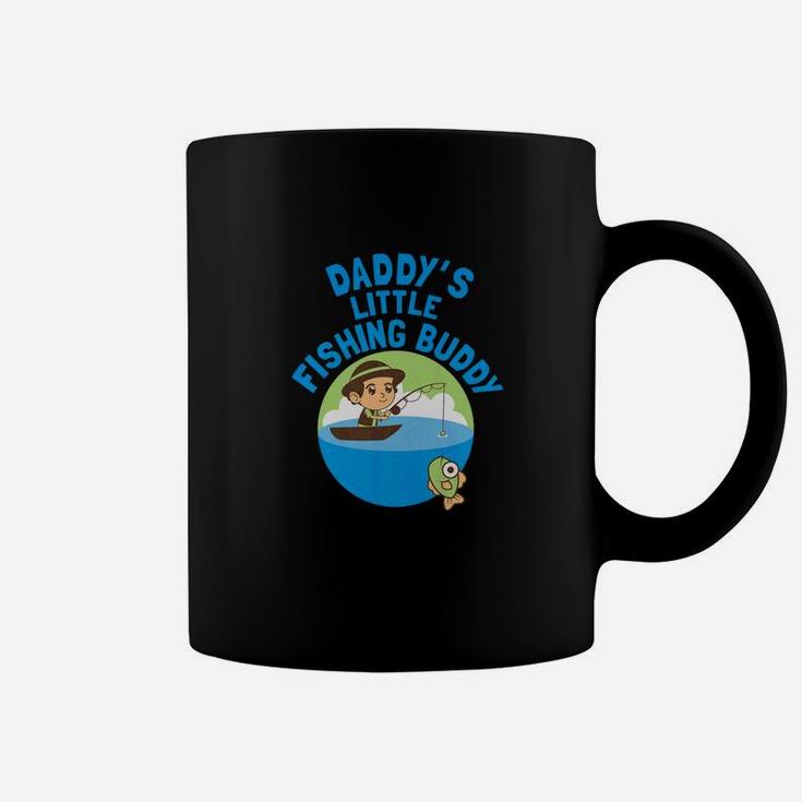 Kids Fishing Buddy Boys Daddys Little Fishing Buddy Coffee Mug