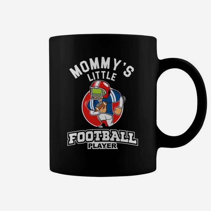 Kids Football Boys Mommys Little Football Player Coffee Mug