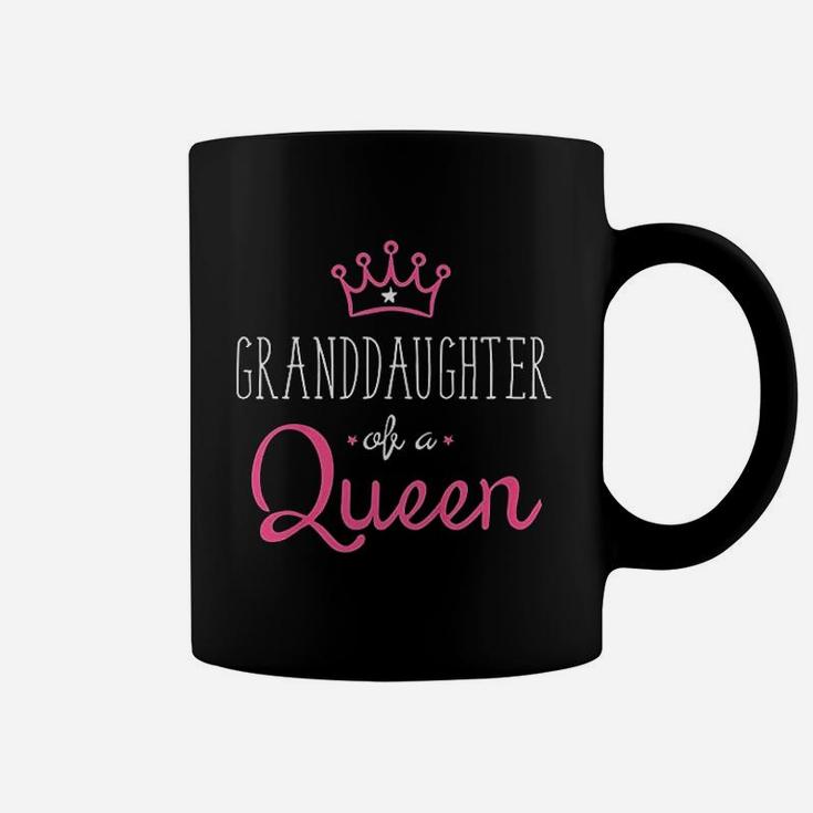 Kids Grandma Granddaughter Matching Queen Princess Coffee Mug