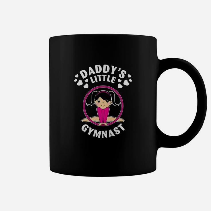 Kids Gymnastics Girls Daddys Little Gymnast Coffee Mug