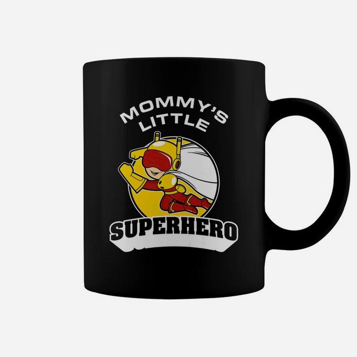Kids Super Hero Boys Girls Mommys Little Superhero  Coffee Mug