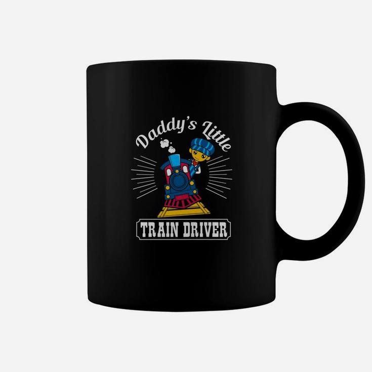 Kids Train Driver Boy Girls Daddys Little Train Driver Coffee Mug