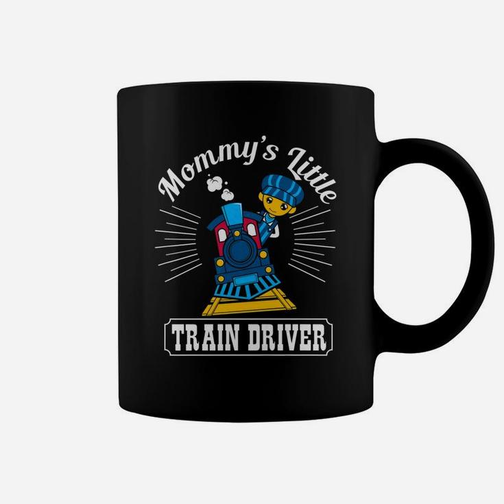 Kids Train Driver Boy Girls Mommys Little Train Driver Coffee Mug