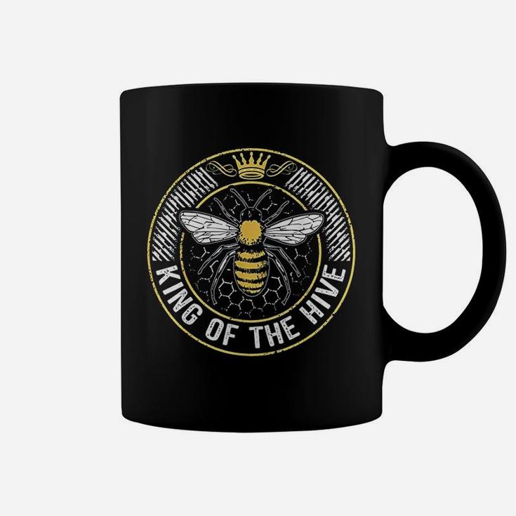 King Of The Hive Beekeeper Bee Lover Honey Gift Coffee Mug