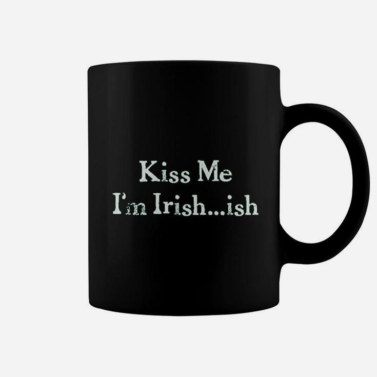 Kiss Me I Am Irish Funny Saint Patricks Day Coffee Mug