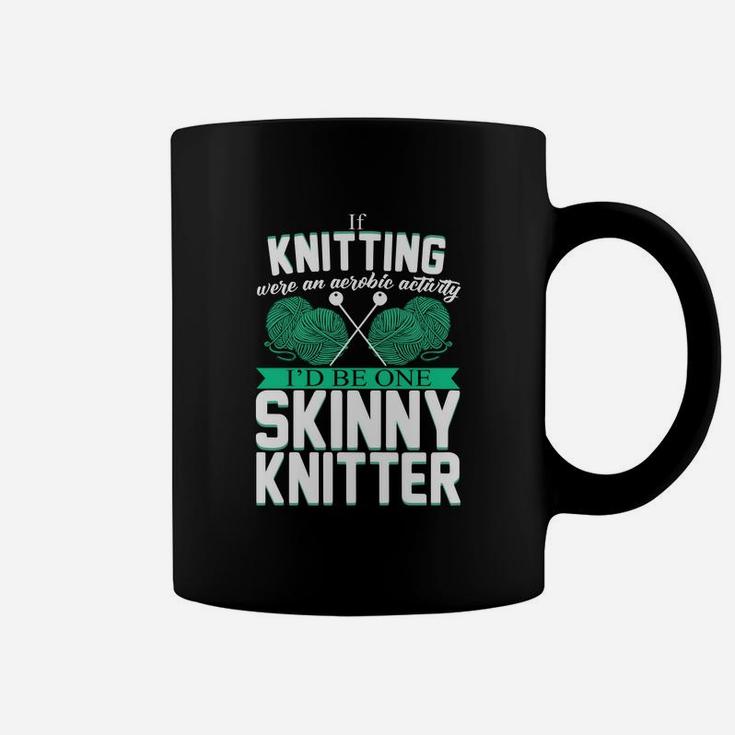 Knitter Shirt Influent Knitting Tee Knitter Shirt Coffee Mug