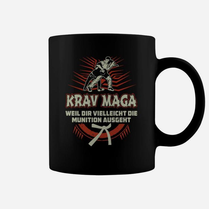 Krav Maga Motivations-Tassen, Selbstverteidigung Outfit mit Spruch