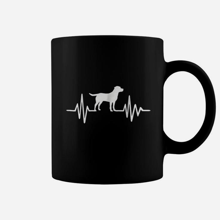 Labrador Frequency Heartbeat Dog Coffee Mug